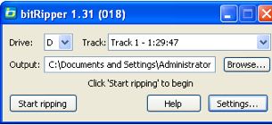 BitRipper da DVD ad AVI con un Click