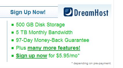 Dreamhost.com Semplice Backup SSH del vostro Blog WordPress