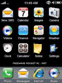 iFonz Freeware Emulatore iPhone per Palmari e Smartphone Windows Mobile 5 e 6